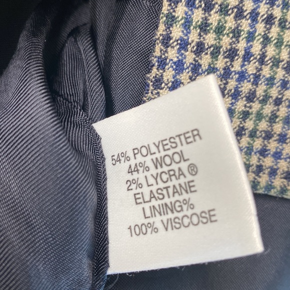 Thomas Burberry wool blend blazer size 12 - Picture 5 of 10